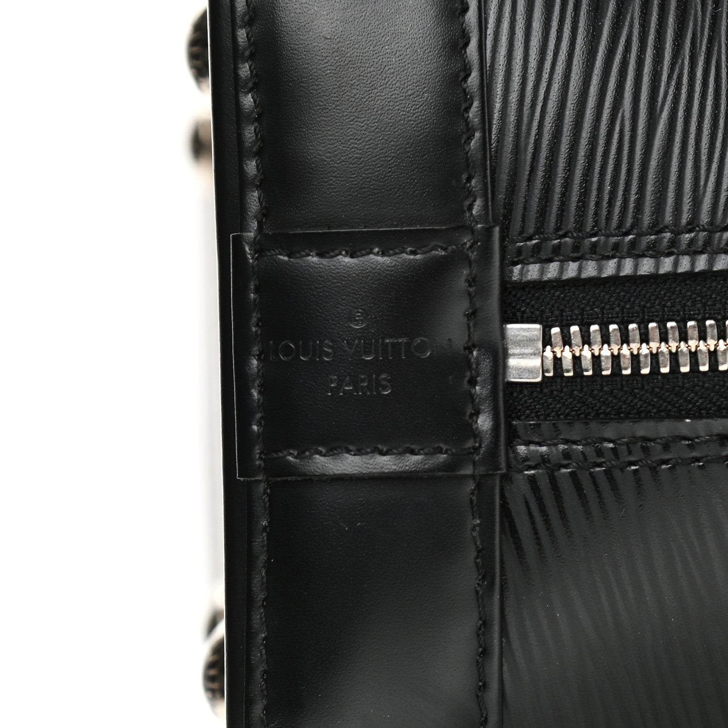 Louis Vuitton Epi Alma PM Black 6 of 11