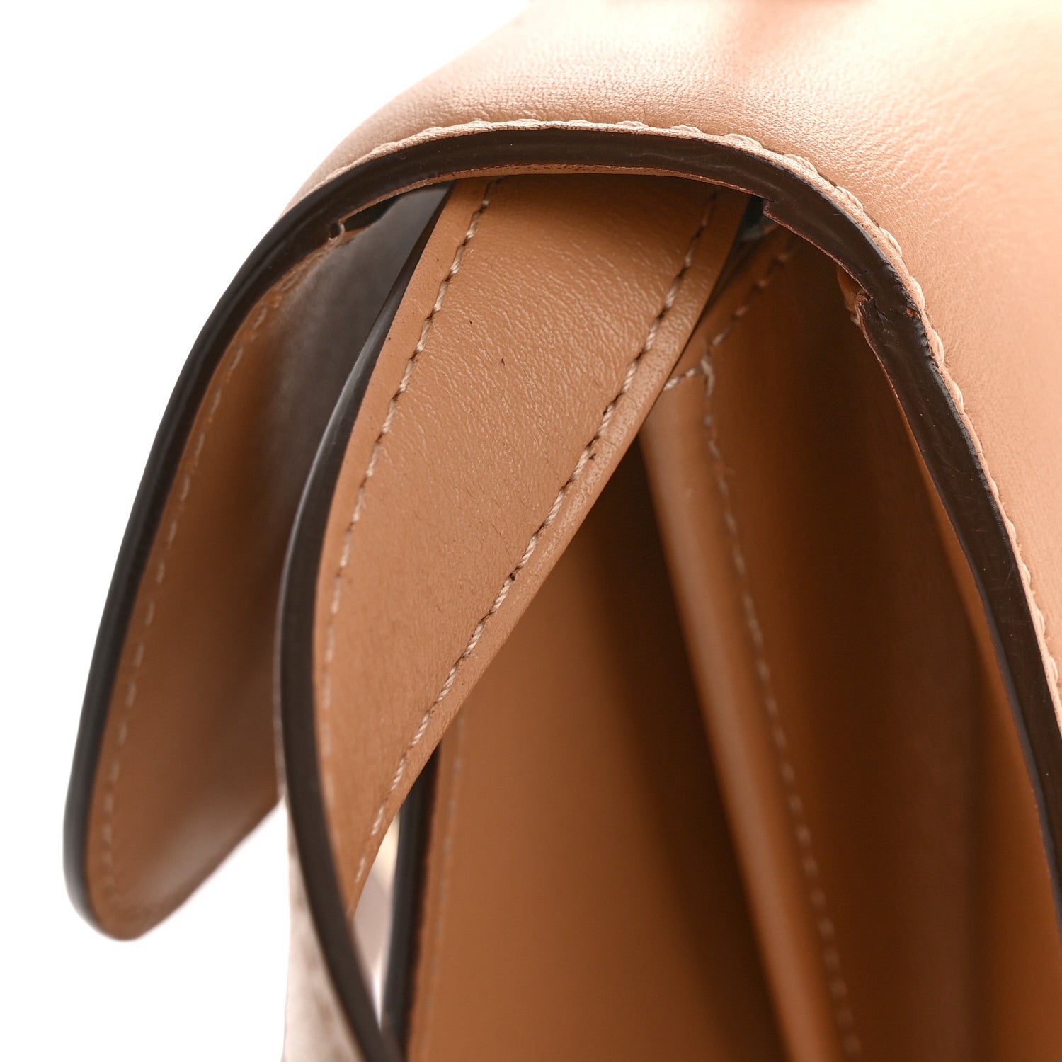 Delvaux Box Calfskin MM Brillant Satchel Vison 15 of 15