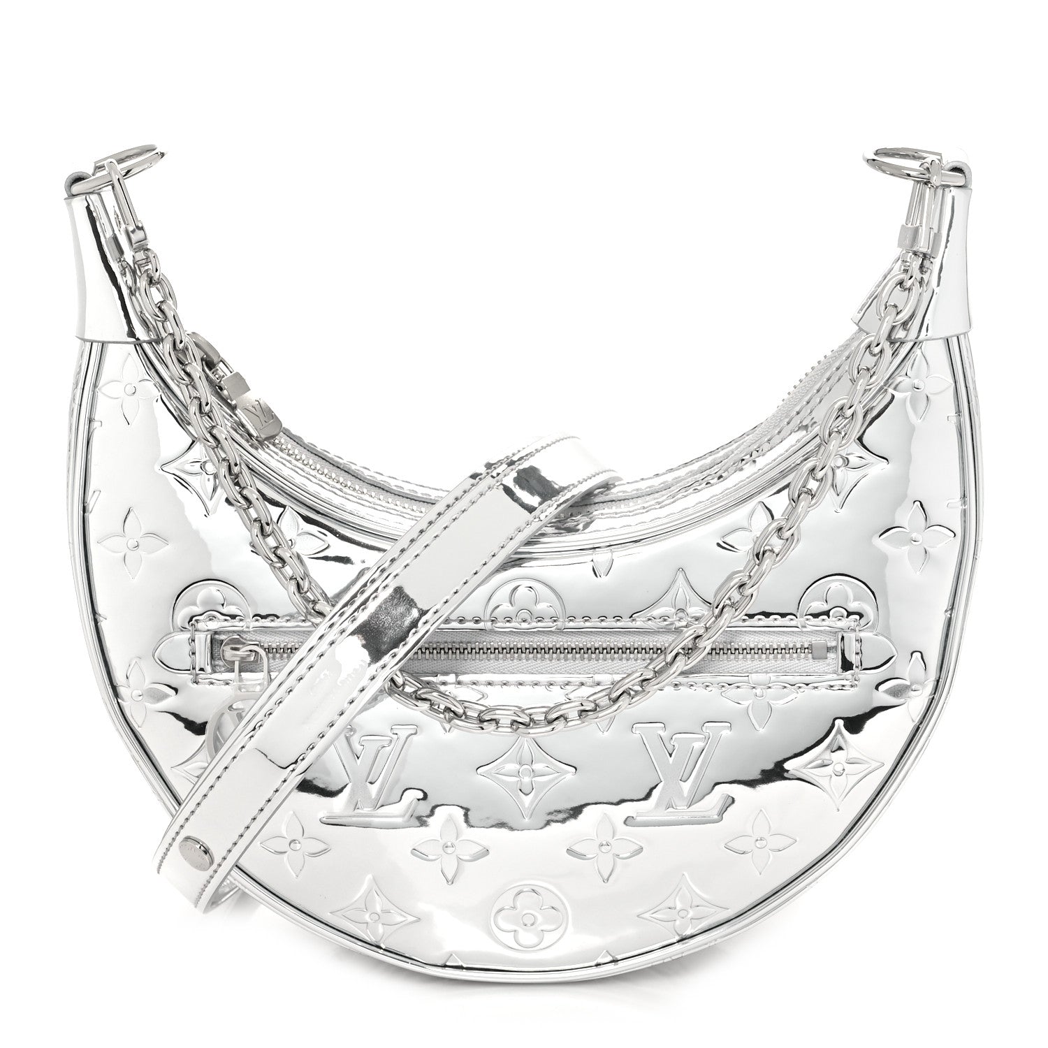 Louis Vuitton Monogram Miroir Loop PM Silver 1 of 10