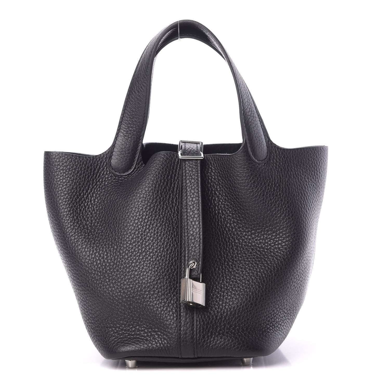 Hermes Taurillon Clemence Picotin Lock 18 PM Black 1 of 11