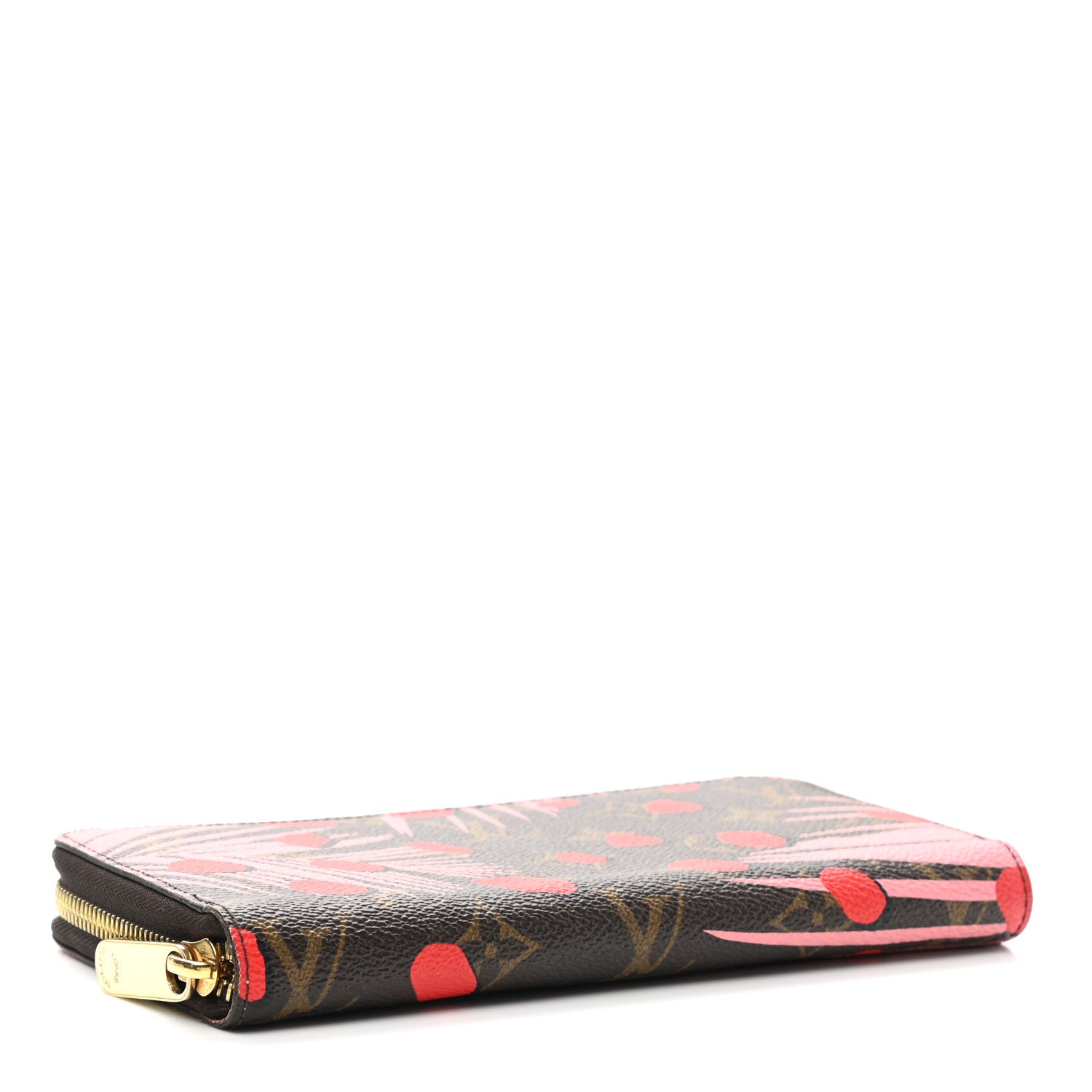 Louis Vuitton Monogram Jungle Dots Zippy Wallet Sugar Pink Poppy 4 of 7