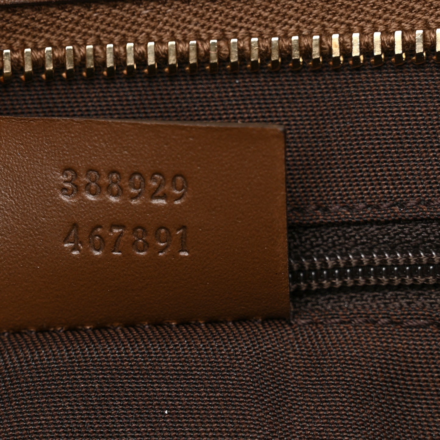 GG Supreme Monogram Medium Joy Tote Brown