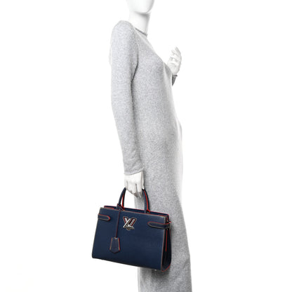 Louis Vuitton Epi Twist Tote Indigo 2 of 10