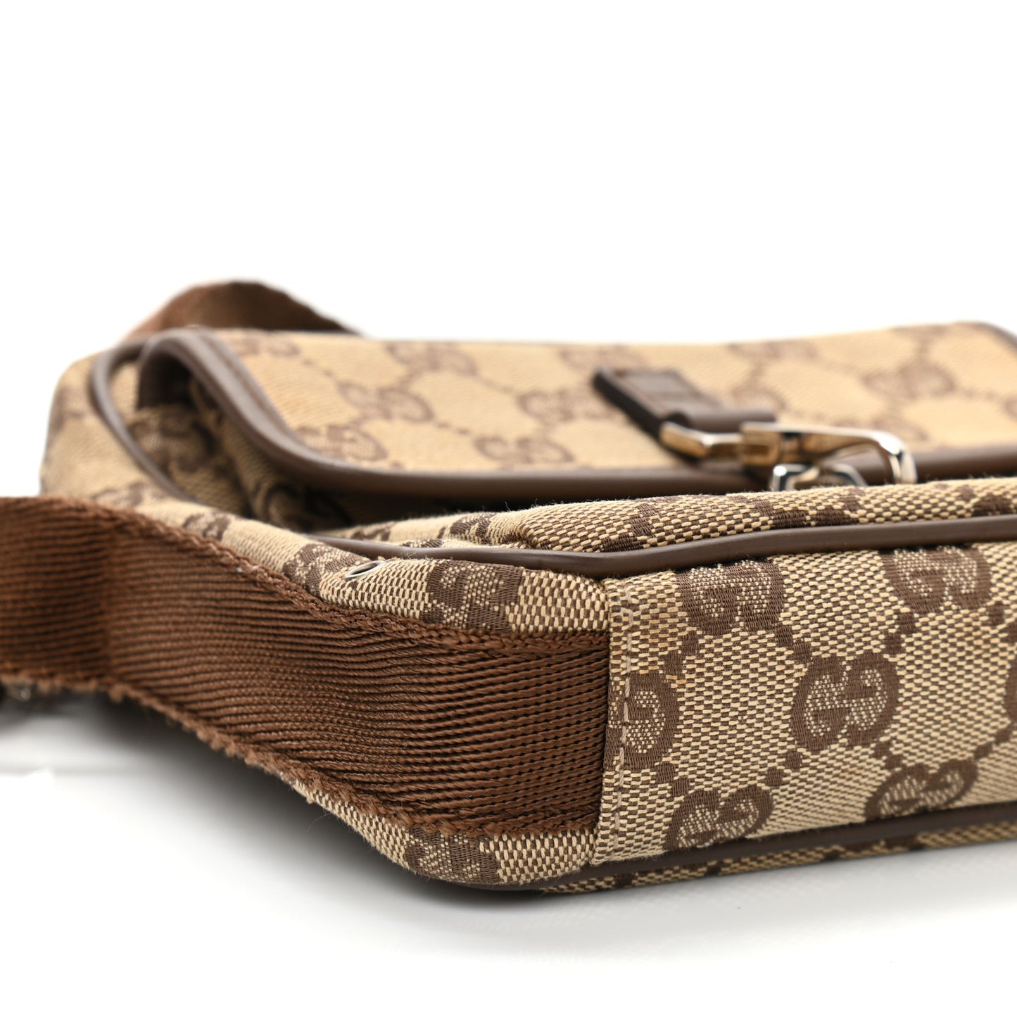 Monogram GG Flight Crossbody Bag Dark Brown
