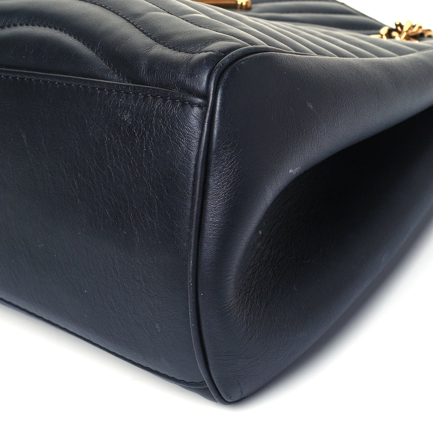 Calfskin New Wave Chain Tote Black
