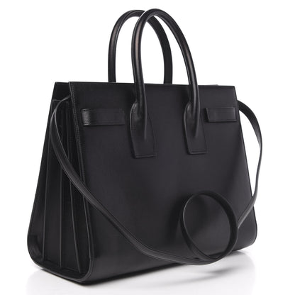 Saint Laurent Calfskin Small Sac De Jour Black 3 of 13