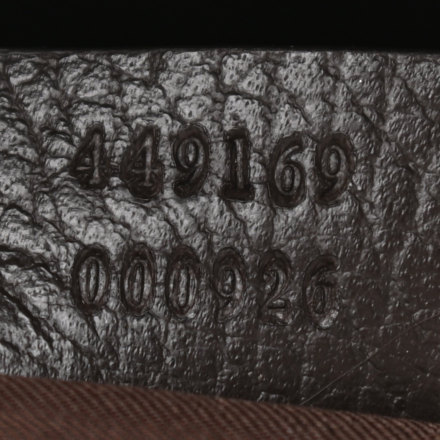 Gucci GG Monogram Large Joy Tote Bag Dark Brown 8 of 10