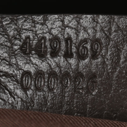 Gucci GG Monogram Large Joy Tote Bag Dark Brown 8 of 10