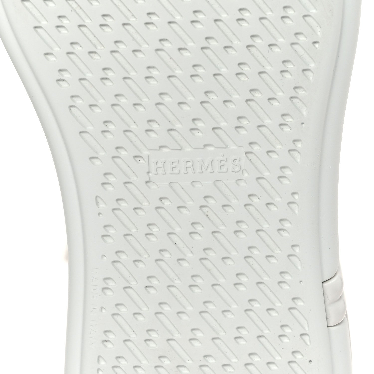 Hermes Calfskin Womens Happy Sneakers 36.5 White 6 of 9