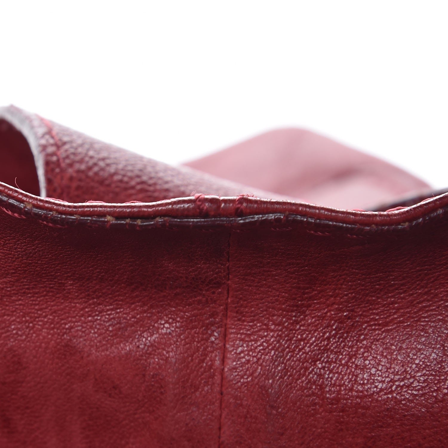 Jimmy Choo Calfskin XL Ramona Tote Burgundy Red 8 of 17