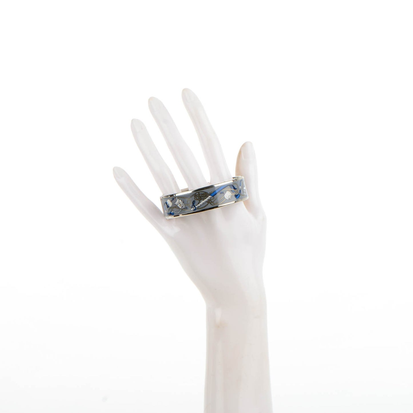 Enamel Printed Wide Bracelet 65