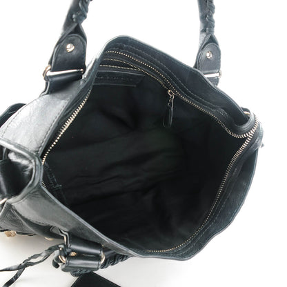 Balenciaga Agneau Giant 21 Silver Hardware City Black 5 of 7