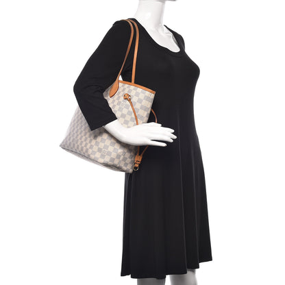 Louis Vuitton Damier Azur Neverfull MM 2 of 22