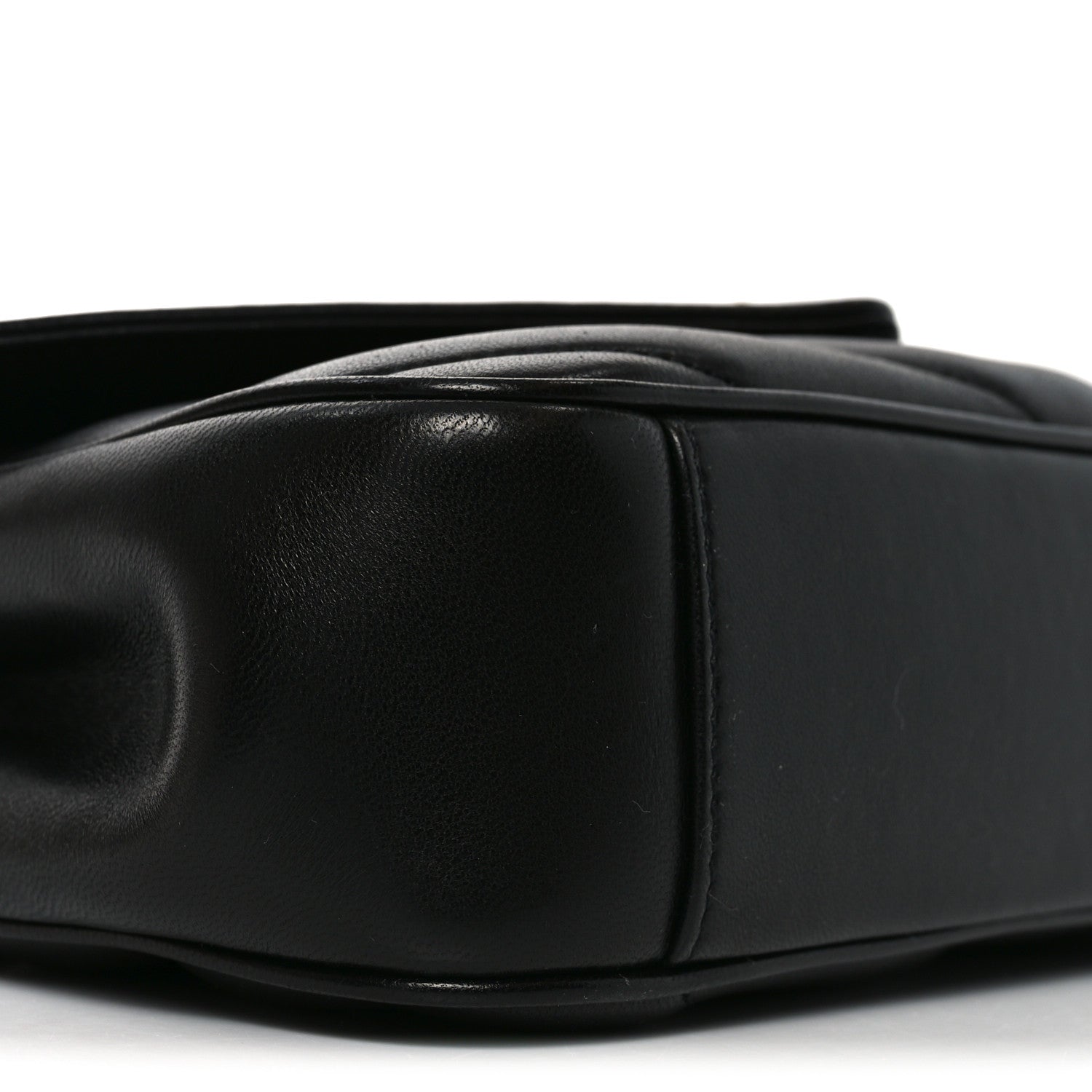 Saint Laurent Lambskin Chevron Quilted Small Loulou Bag Black 10 of 11