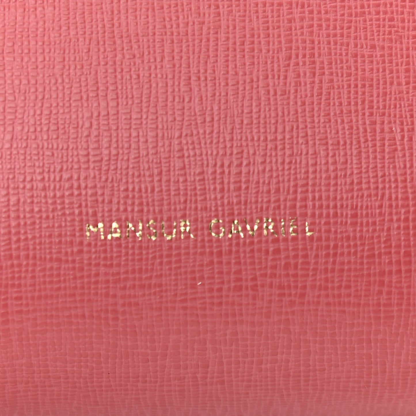 Saffiano Mini Mini Bucket Bag Blush
