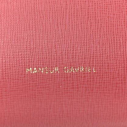 Mansur Gavriel Saffiano Mini Mini Bucket Bag Blush 6 of 10