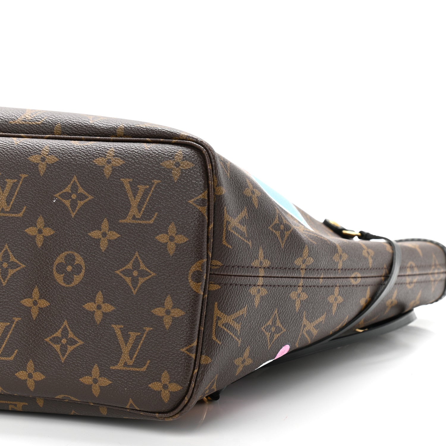 Louis Vuitton Monogram My LV World Tour Neverfull MM 9 of 9