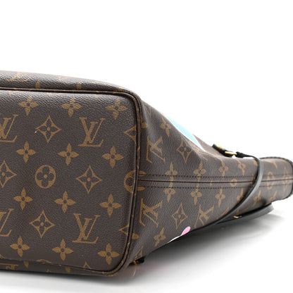 Louis Vuitton Monogram My LV World Tour Neverfull MM 9 of 9