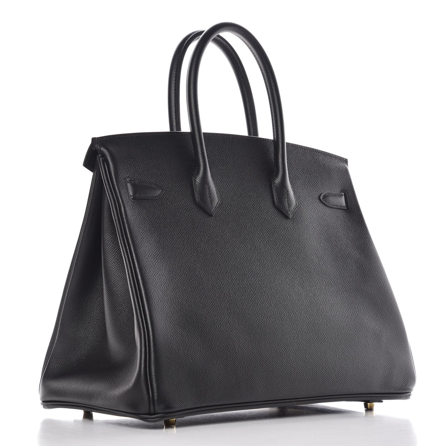 Epsom Birkin 35 Black