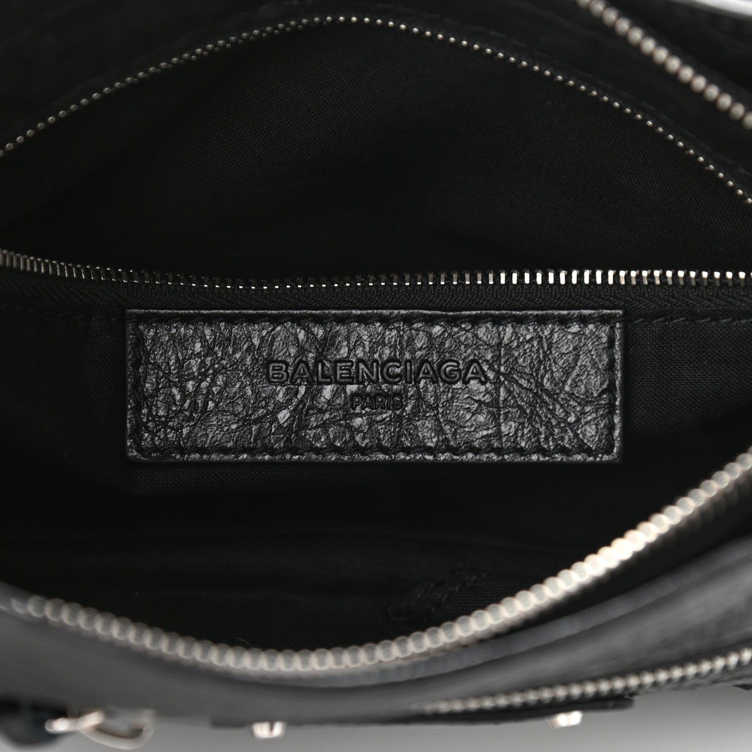 Balenciaga Agneau Classic Silver Hardware Hip Black 6 of 11