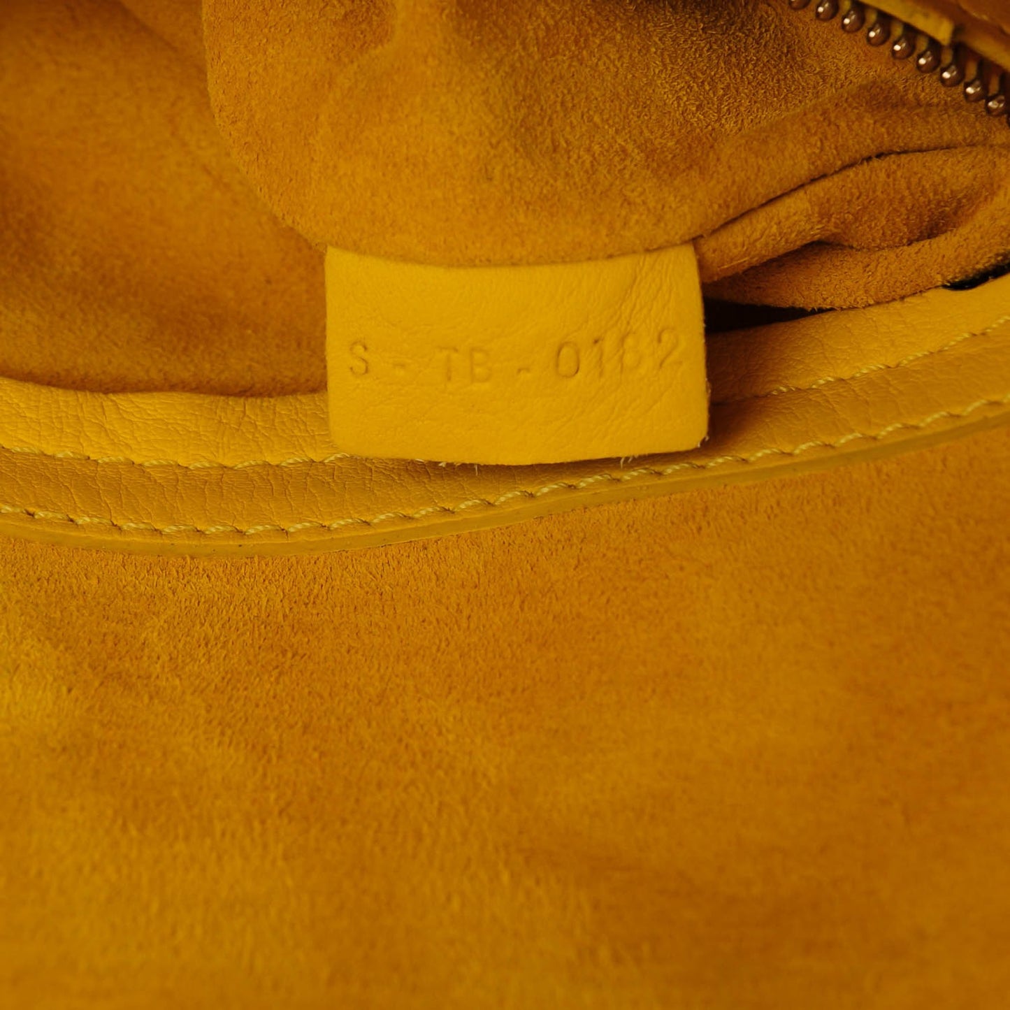 Supple Calfskin Medium Phantom Luggage Sun Yellow
