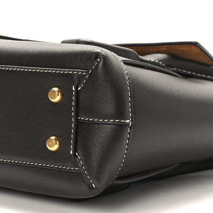 Bottega Veneta French Calfskin Maxi Intrecciato Small Arco Black 8 of 9