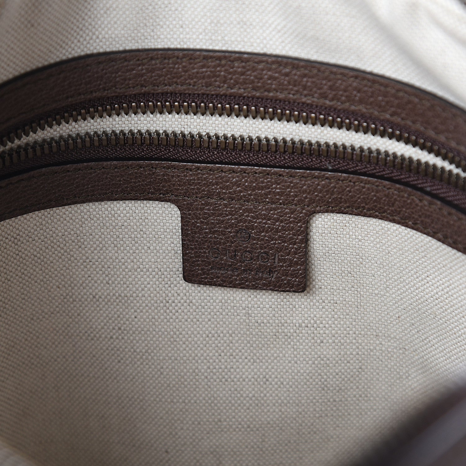 Gucci GG Supreme Monogram Web Small Ophidia Messenger Bag Brown 5 of 8