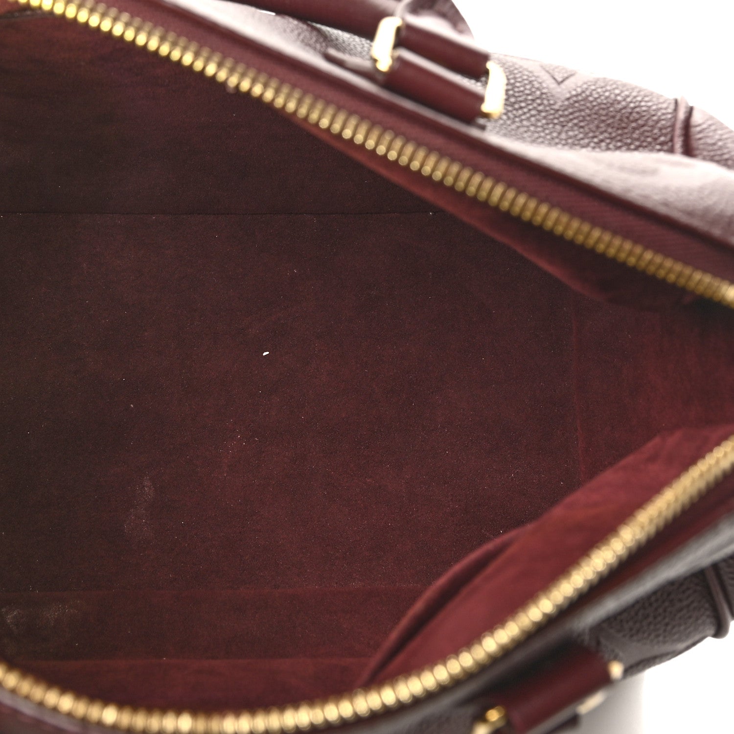 Louis Vuitton Empreinte Monogram Giant Speedy Bandouliere 25 Wine 5 of 9