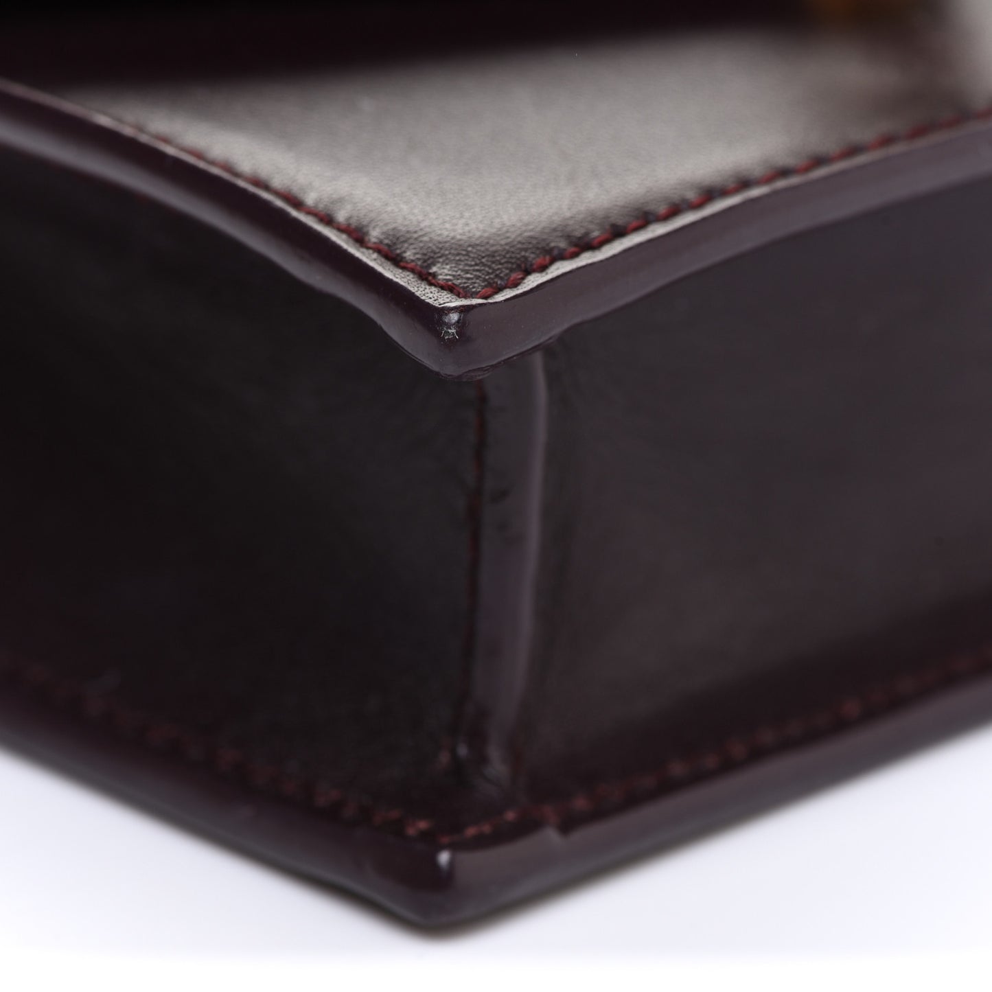 Calfskin Monogram Mini Candy Crossbody Bordeaux