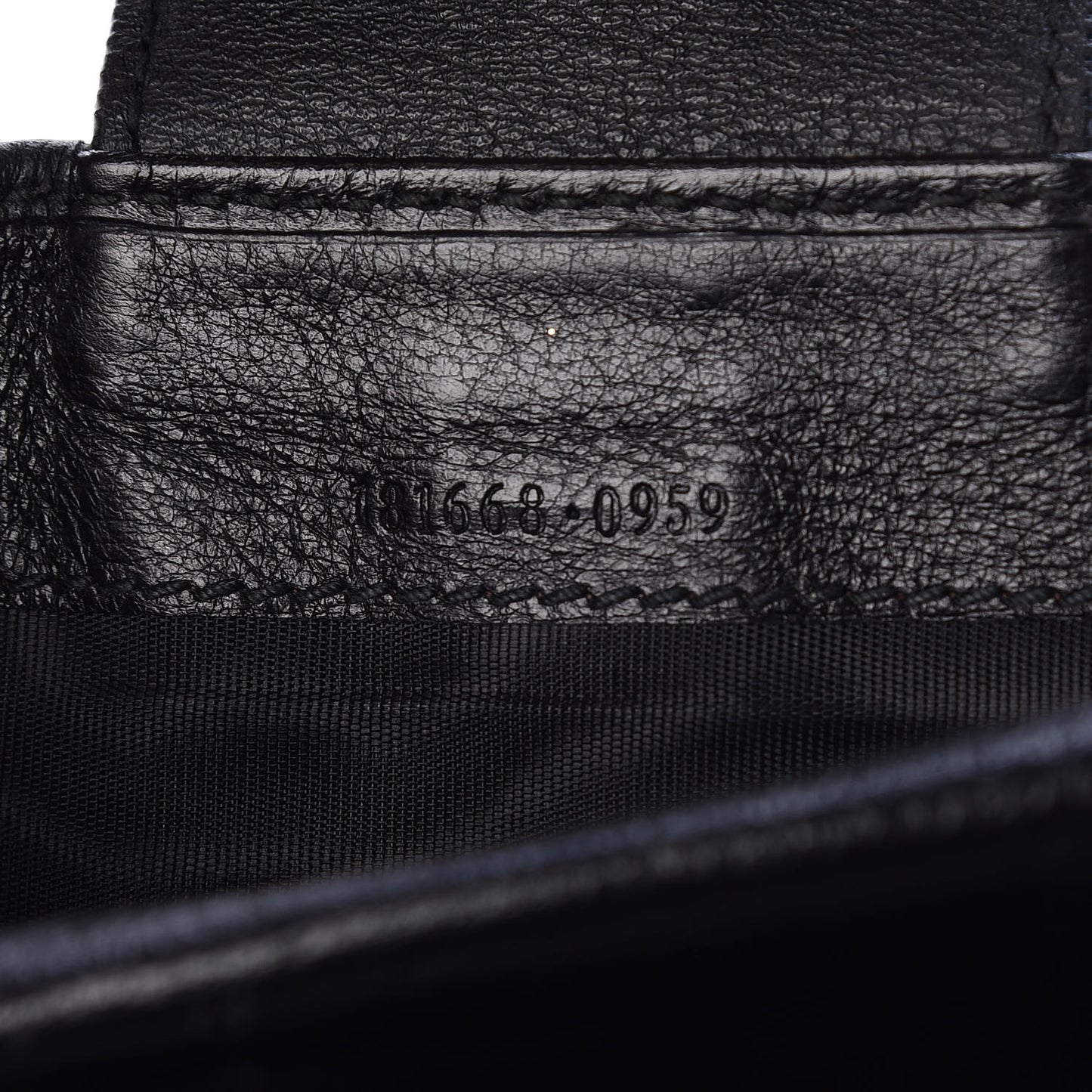 Guccissima Ladies Web Long Wallet Black