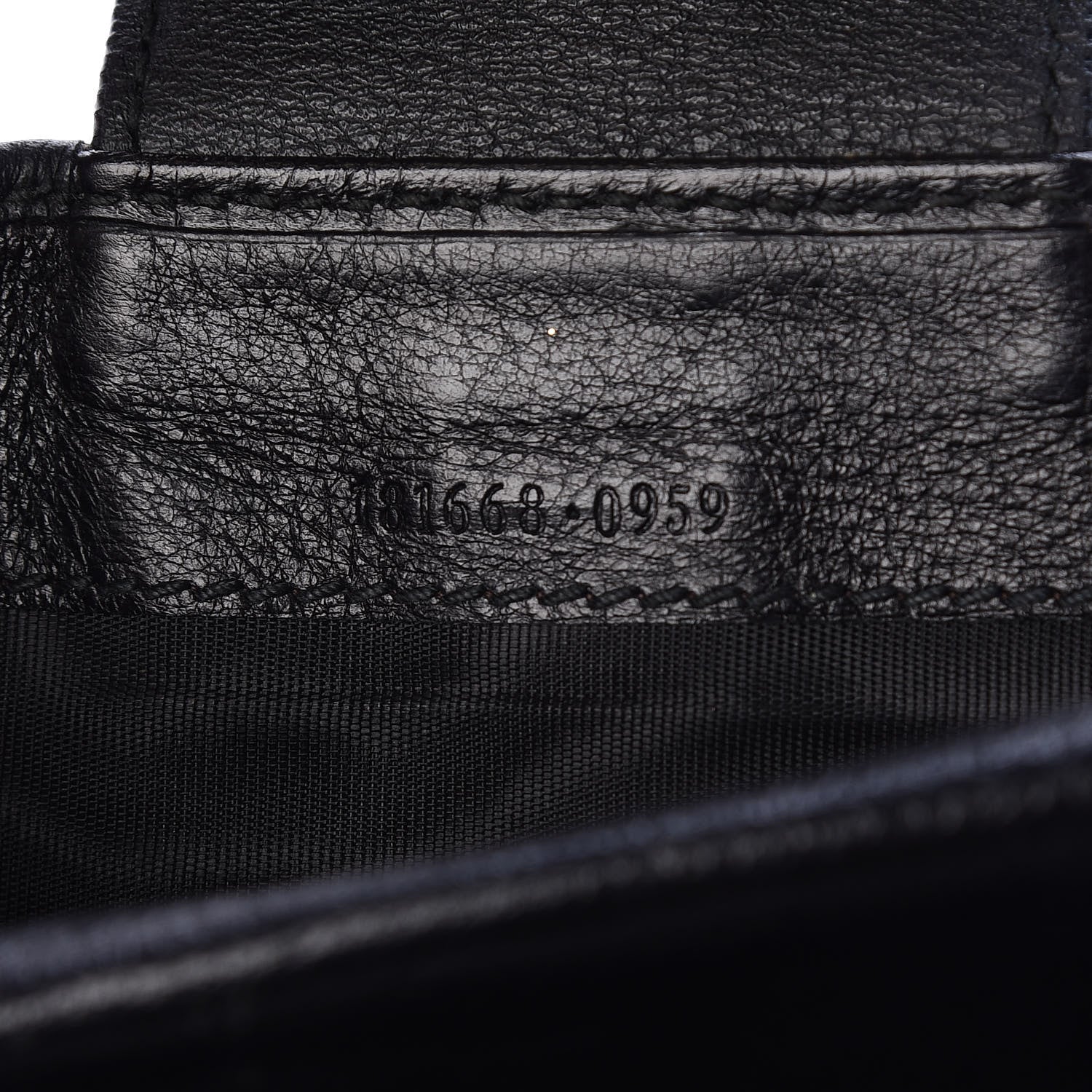 Gucci Guccissima Ladies Web Long Wallet Black 8 of 8