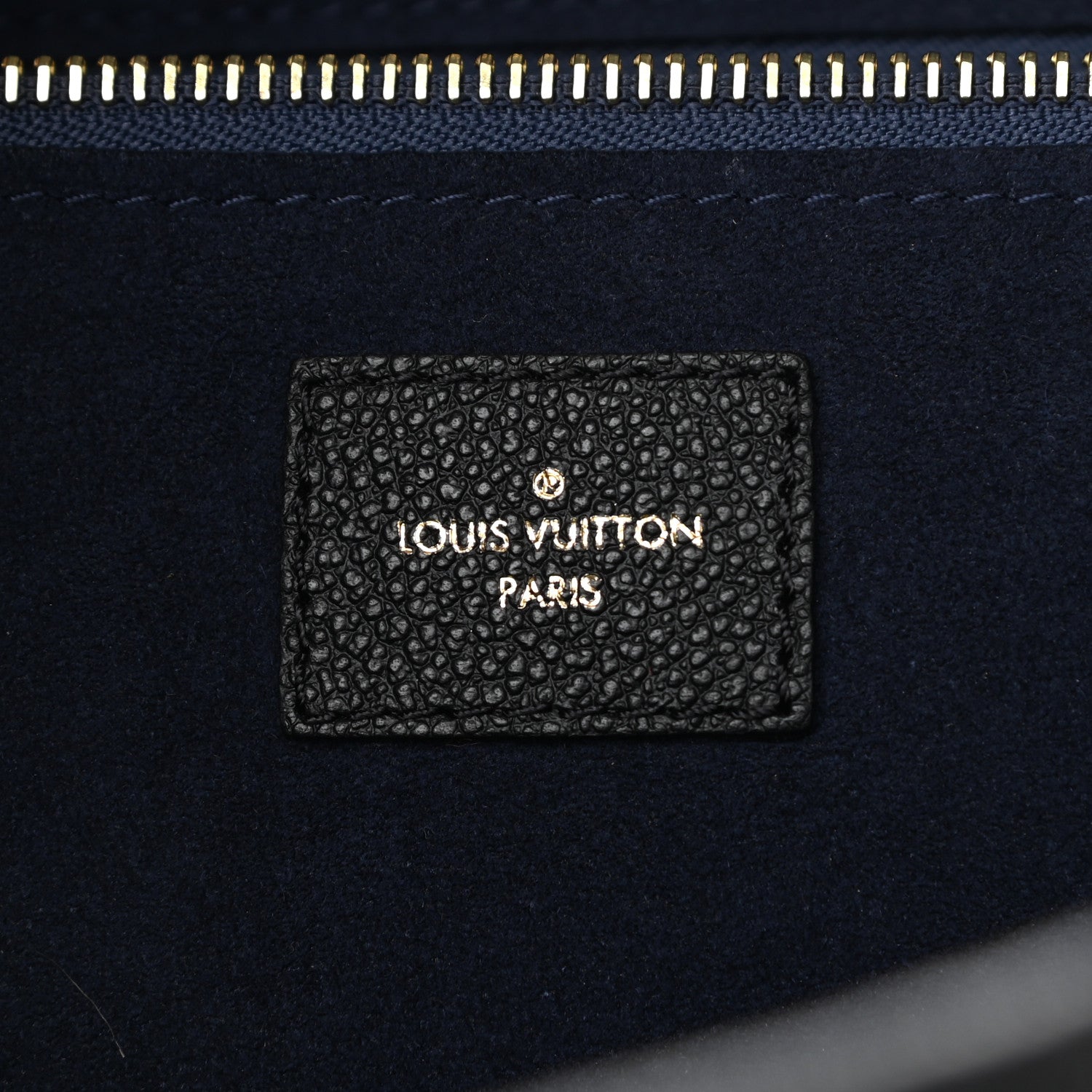 Louis Vuitton Empreinte Monogram Giant Neverfull MM Black 7 of 13