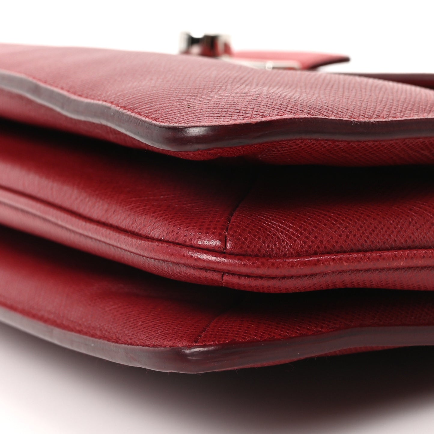 Saffiano Soft Sound Shoulder Bag Rosso