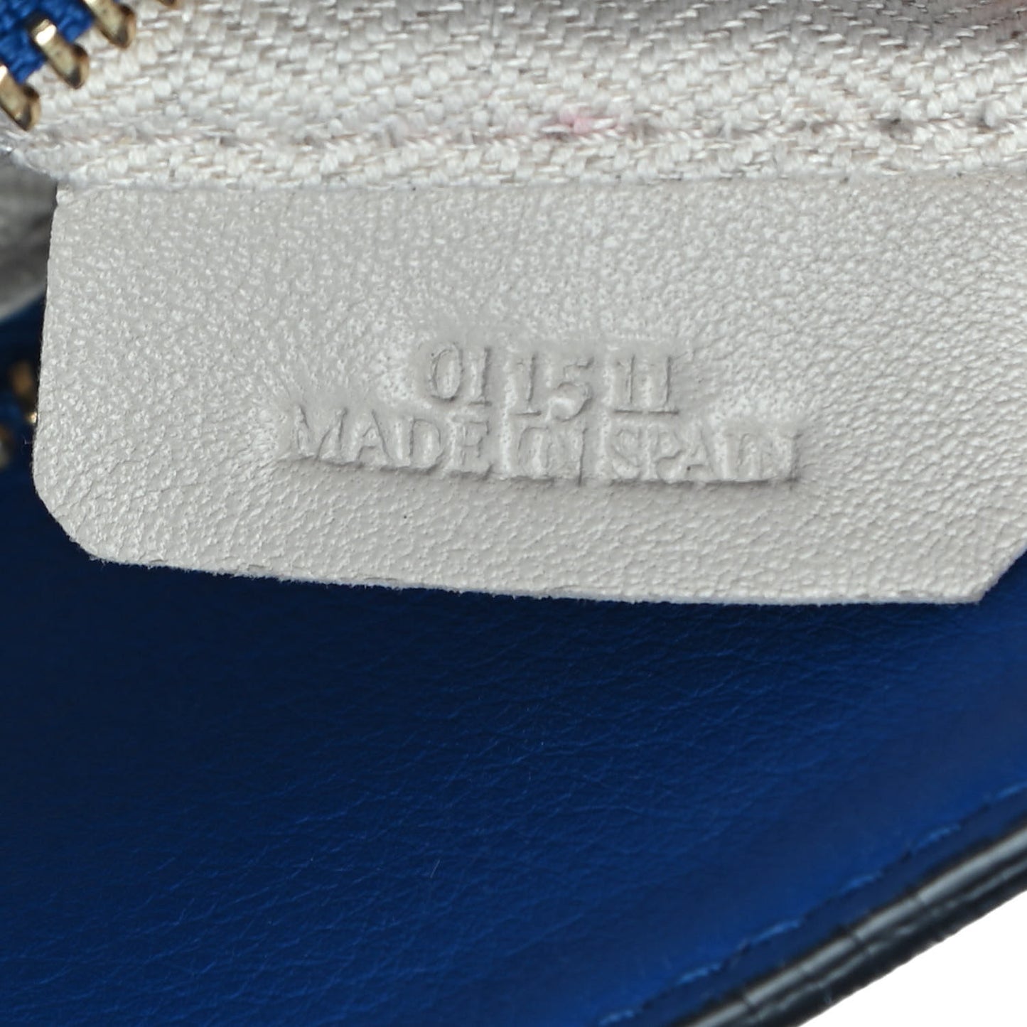 Calfskin Medium Puzzle Bag Electric Blue