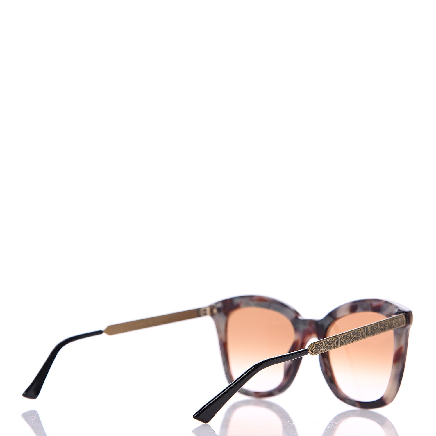 Gucci Cat Eye Sunglasses GG0217S Brown 3 of 8