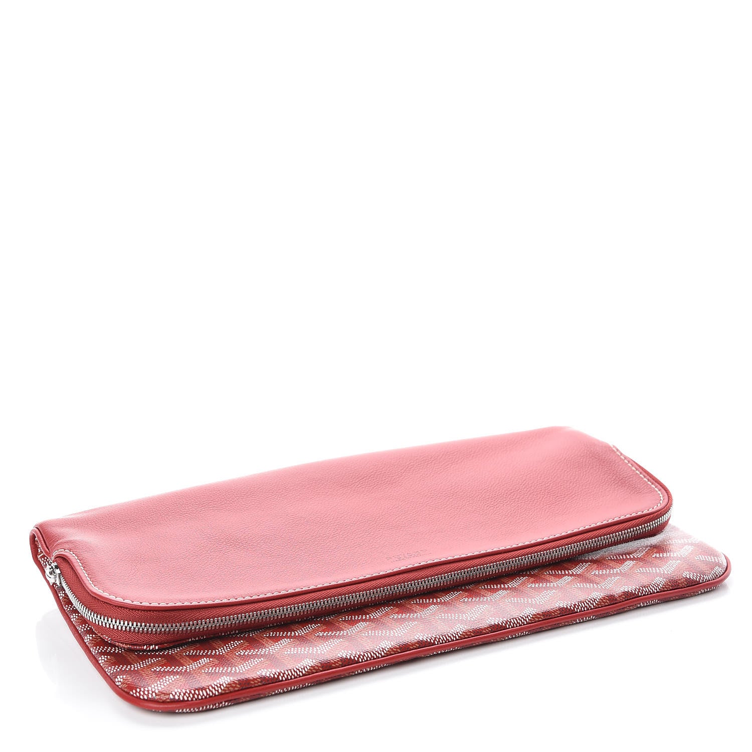 Goyard Goyardine Sainte Marie Soft Clutch Red 8 of 15