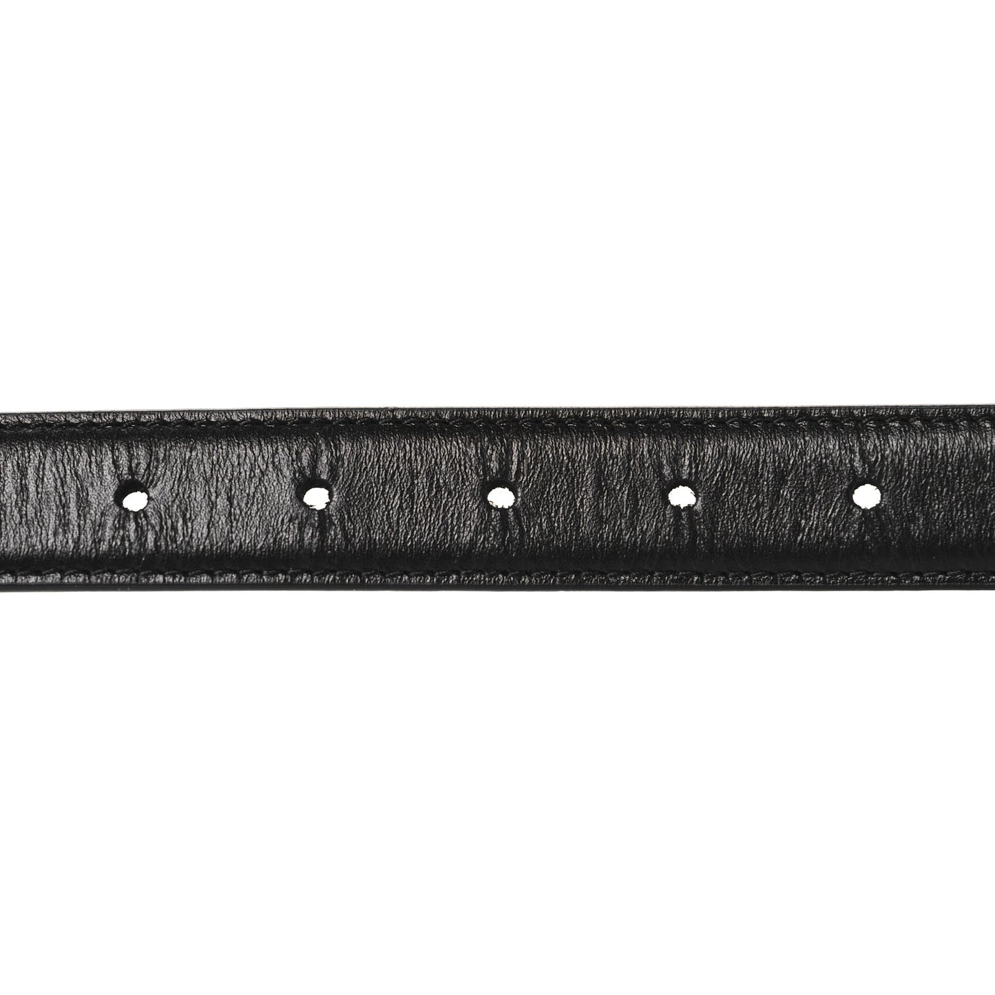 Smooth Calfskin 20mm Cintura Belt 75 30 Belt  Black