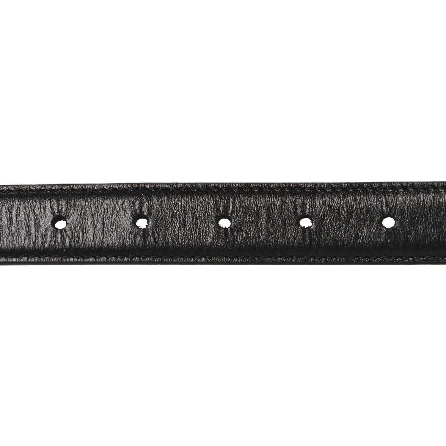 Saint Laurent Smooth Calfskin 20mm Cintura Belt 75 30 Belt  Black 3 of 6