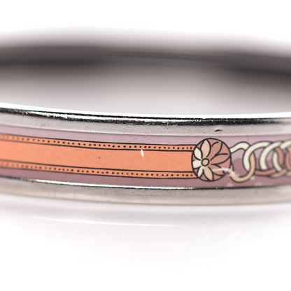 Hermes Enamel Printed Narrow Bracelet 65 5 of 5