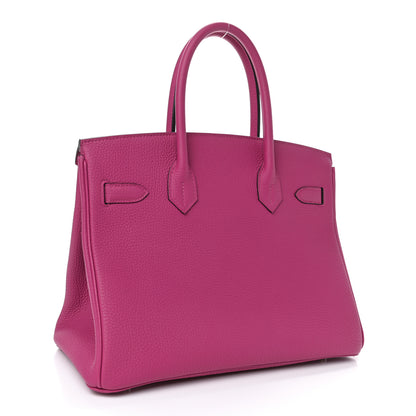 Hermes Togo Birkin 30 Rose Pourpre 2 of 10