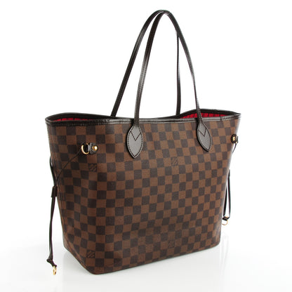 Louis Vuitton Damier Ebene Neverfull MM 3 of 9