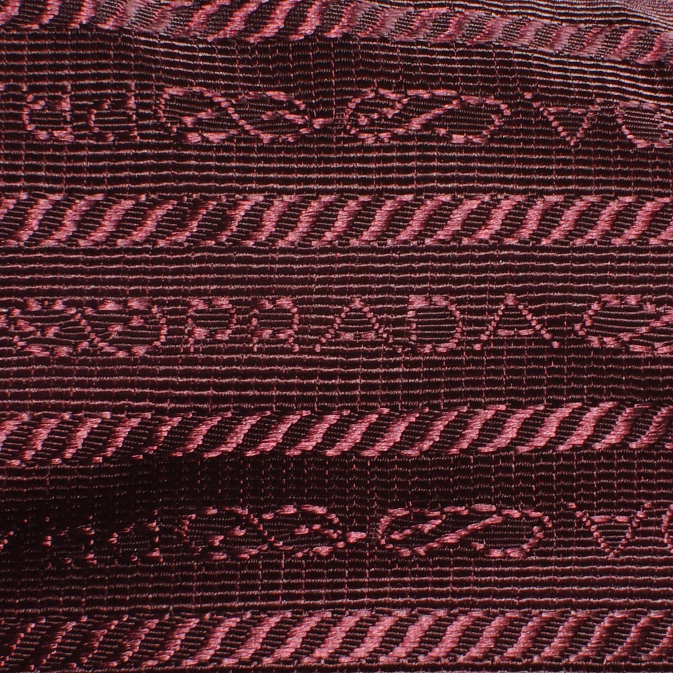Prada Nappa Mordore Stripes Shoulder Bag Ribes 9 of 10