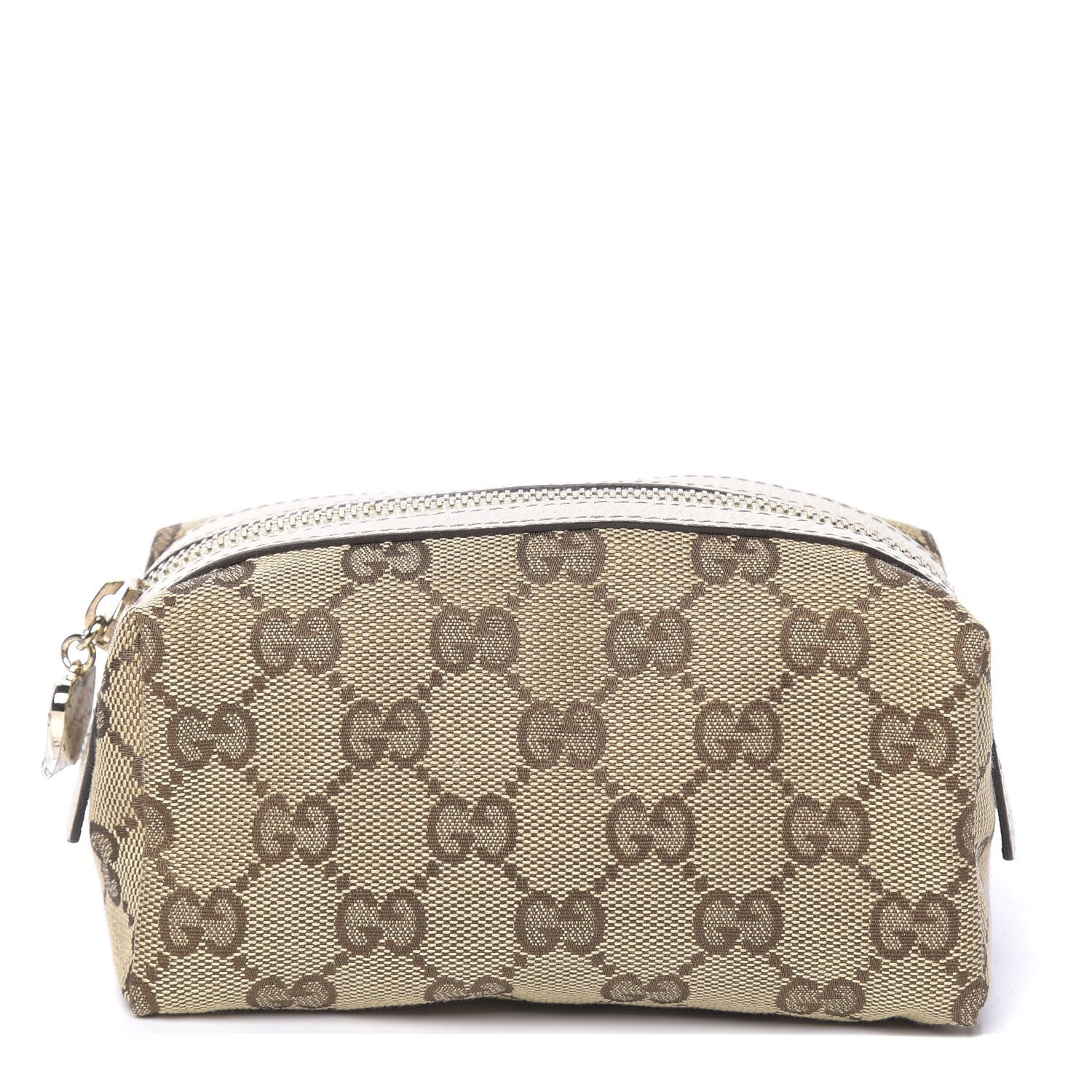 Gucci Monogram Small Cosmetic Case White 1 of 8