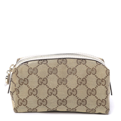 Gucci Monogram Small Cosmetic Case White 1 of 8