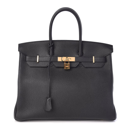 Hermes Togo Birkin 35 Black 1 of 13