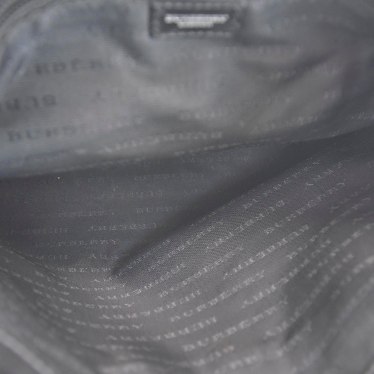 Burberry Prorsum House Check Shoulder Bag Black 8 of 10