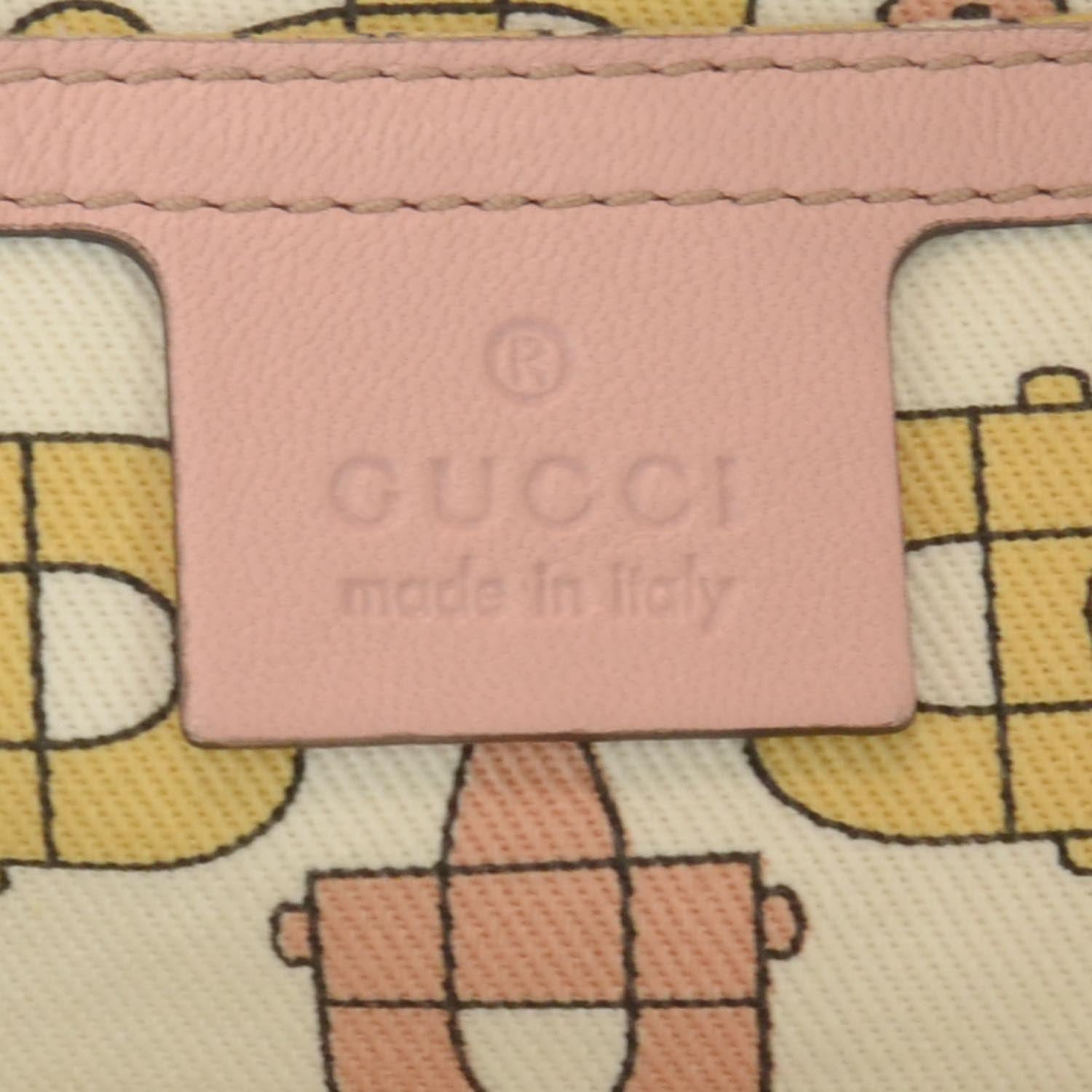 Gucci Guccissima Medium Joy Tote Pink 8 of 10