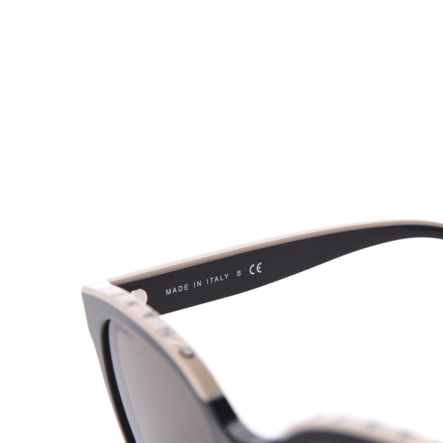Acetate CC Butterfly Sunglasses 5414 Black Beige