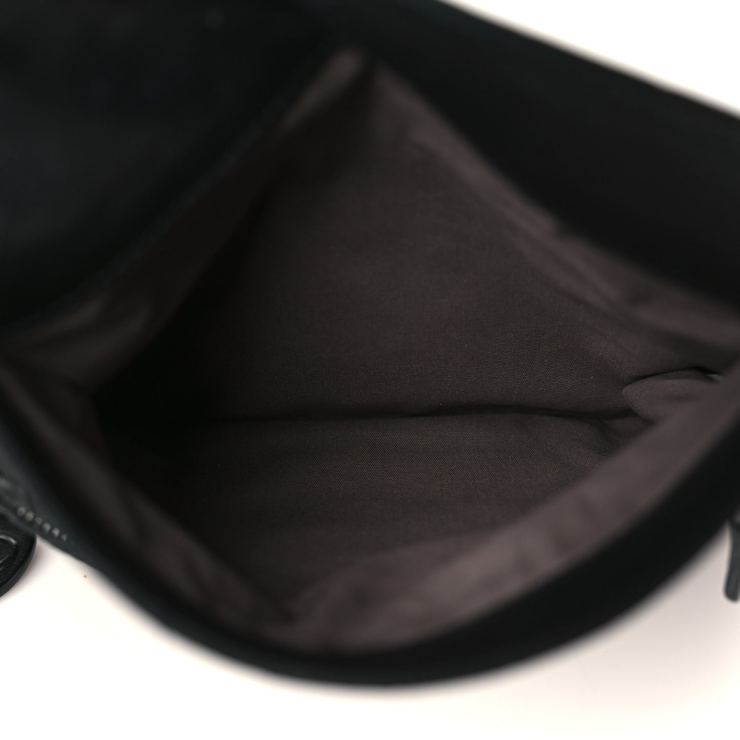Nappa Intrecciato Small Chain Crossbody Black