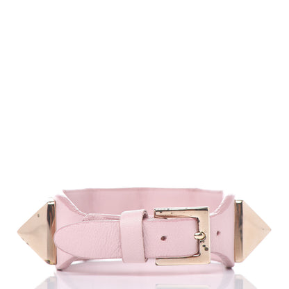 Valentino Garavani Calfskin Macro Rockstud Bracelet Pink 3 of 7